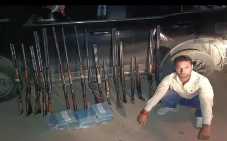 दरोगा का बेटा निकला बड़ा असलाह तस्कर, एसटीएफ ने पकड़ा