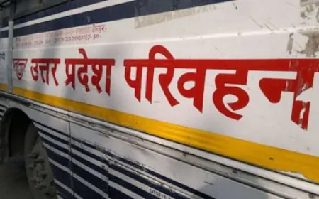 Etah News : ओवरटेक को लेकर रोडबेज बस को रोककर चालक- परिचालक को पीटा, मशीन तोड़ी