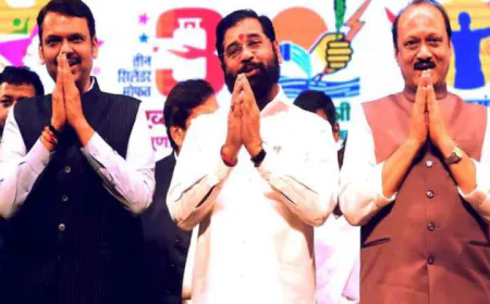 महाराष्ट्र में शपथग्रहण समारोह : सीएम सहित 20 विधायक लेंगे मंत्रिमंडल की शपथ! लेकिन कौन होगा CM