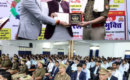 नशा मुक्ति जागरूकता अभियान का एफ. एस. यूनिवर्सिटी में हुआ आयोजन।