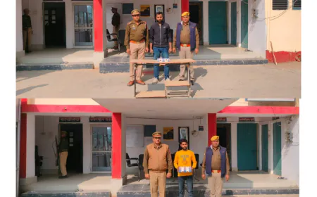 कासगंज पटियाली पुलिस द्वारा 02 अभियुक्तगण को अलग-अलग स्थान से किया गिरफ्तार।