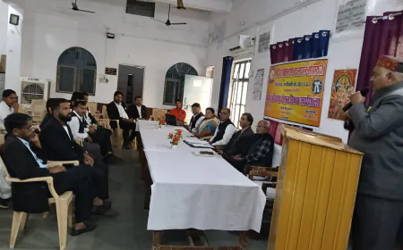 युवा अधिवक्ता कौशल विकास कार्यशाला तीसरे दिन आयोजित