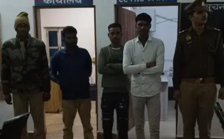 Etah police :  3 जुआरियों को 1360 रुपए तथा ताश के पत्तों सहित किया गया गिरफ्तार