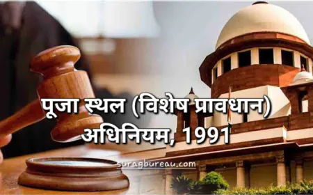 पूजा स्थल (विशेष प्रावधान) अधिनियम, 1991 के कट ऑफ डेट पर उठते हुए सवालों का जवाब आखिर कौन देगा?