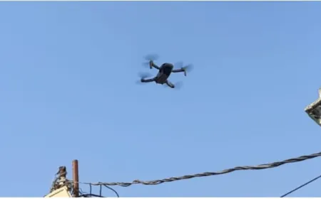 जुमे की नमाज पर ड्रोन से हुई निगरानी, 6 दिसंबर को लेकर पुलिस रही सतर्क