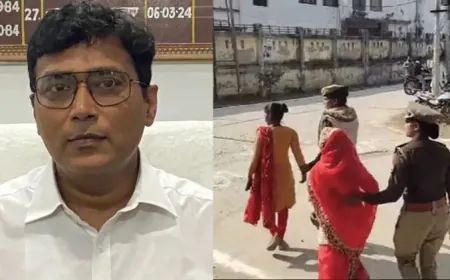 Mainpuri News : मैनपुरी DM  माँ बेटी को जेल भेजने के बाद दे रहे सफाई