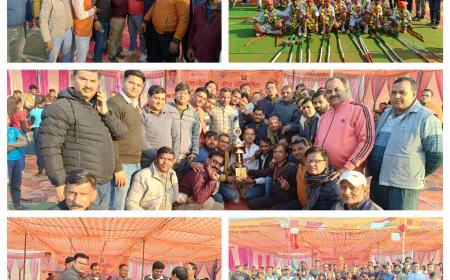 कासगंज बना 201 अंकों के साथ मंडलीय खेलकूद प्रतियोगिताओं का चैंपियन