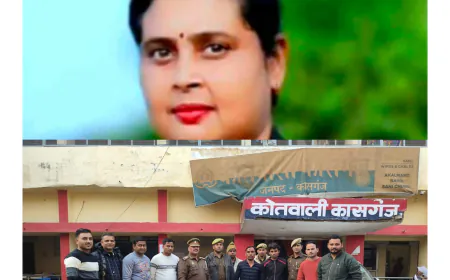 कासगंज 30 लाख रुपये की सुपारी देकर करायी थी अधिवक्ताओं ने मोहिनी तोमर की हत्या