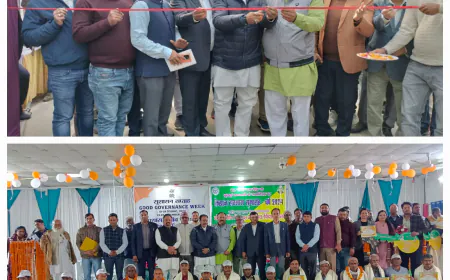 Etah News : भारत रत्न स्व. चौधरी चरण सिंह जी की जयंती को किसान सम्मान दिवस के रूप मनाया गया