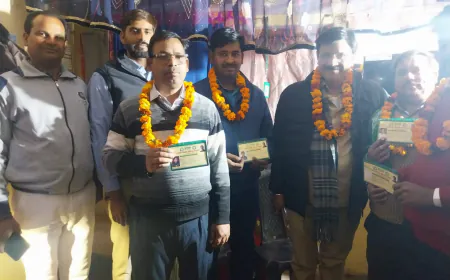 अमापुर भाकियू  स्वराज पर भरोसा कर कई कार्यकर्ताओं ने ली सदस्यता।