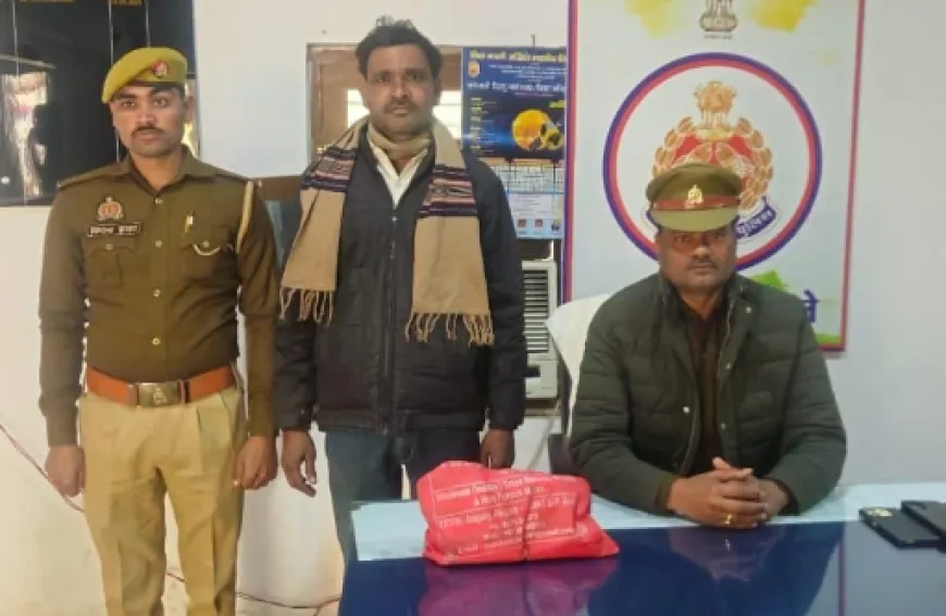 SSP Etah निधौली कलां पुलिस ने 22 पौआ सहित किया गिरफ्तार