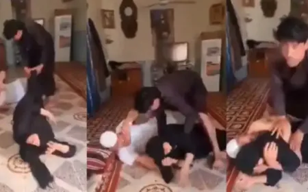 बेगम को घसीटते हुए लाकर जबरदस्ती मौलाना की बांहों में सुलाया, वीडियो वायरल