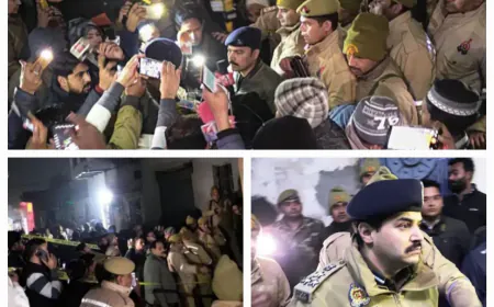 Meerut News :  पत्थर काटने की मशीन से परिवार के पांच लोगों की गला काट कर हत्या