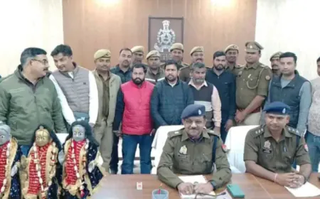 सपा के नेता ने पुजारी से मिलकर मंदिर से चोरी कराई राम की मूर्ति, कीमत 30 करोड़