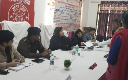 Kasganj news तहसील सहावर में 25 प्रार्थना पत्र प्राप्त, 02 मौके पर ही निस्तारित।