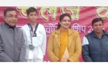 राष्ट्रीय प्रतियोगिता में सी.पी. इंटरनेशनल स्कूल को गोल्ड मेडल