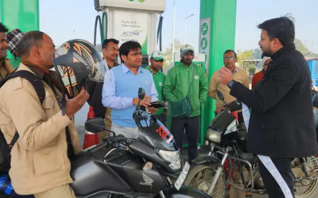 Kasganj news 26 जनवरी से जनपद में नहीं मिलेगा बिना हेलमेट के पेट्रोल