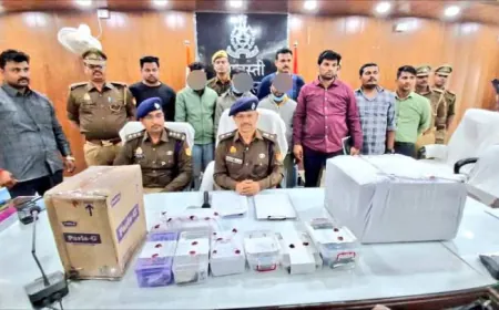 फर्जी दस्तावेजों के माध्यम से आधार कार्ड बनाने वाले गिरोह का भंडाफोड़