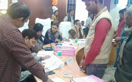 सम्पूर्ण समाधान दिवस मे आयीं 115 फरियादें,13 का मौके पर हुआ निस्तारण