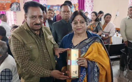 सीपी विद्या निकेतन की डायरेक्टर मिथलेश अग्रवाल को समाज सेवा के लिए किया सम्मानित किया