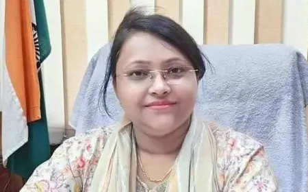 मथुरा DPRO  किरन चौधरी रिश्वत लेते रंगे हाथ गिरफ्तार