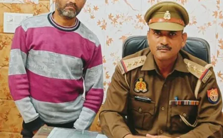 Etah News : पत्नी 6 बजे जाती और रात 11 बजे आती, इसलिए करदी हत्या