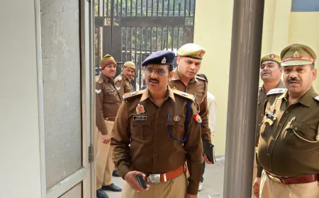 Etah news : जिला न्यायालय का ASP ने  किया औचक निरीक्षण, दिए निर्देश