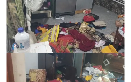 Kasganj news पुलिस की आंखों में धूल झौंक कर चोरों ने लाखों रुपए की चोरी को दिया अंजाम