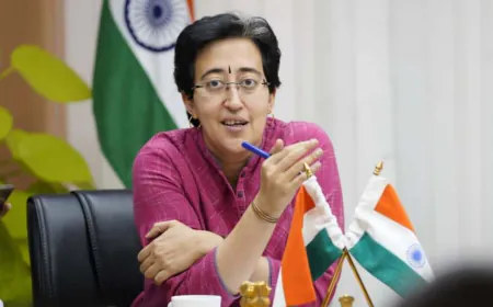 पूर्व CM आतिशी चुनी गईं दिल्ली विधानसभा में नेता प्रतिपक्ष