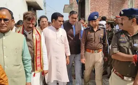 Mathura News : दुल्हनों  के साथ मारपीट, सपा के गुंडों को ठीक करना आता है मंत्री असीम अरुण