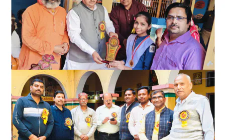 Kssganj news अमांपुर के गोविंद सिंह शिक्षण संस्थान में मां शारदे के सामने दीप प्रज्वलित विज्ञान प्रदर्शनी का आयोजन किया गया