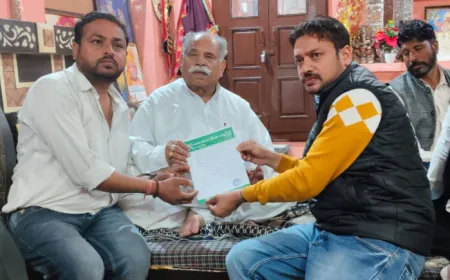 Firozabad/  Newsआशू यादव और अभिषेक शर्मा के सराहनीय कार्यों को देखते हुए राष्ट्रीय अध्यक्ष ने पुनः उनके पदों पर नियुक्त किया।