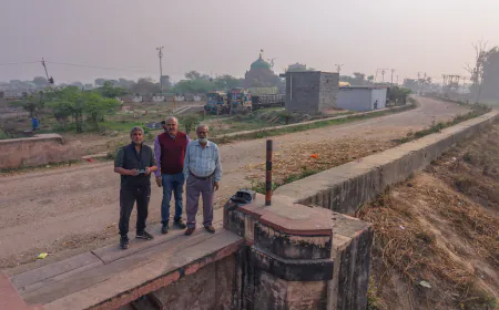 उटंगन और खारी नदियों के हेड जल शून्य,जल संचय संरचनाये निष्प्रयोज्य - सिविल सोसाइटी ऑफ़ आगरा की सर्वेक्षण रिपोर्ट