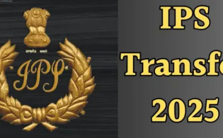 राज्य में 68 आईपीएस पुलिस अधिकारियों के तबादले