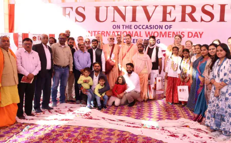 एफ. एस. विश्वविद्यालय शिकोहाबाद में अंतर्राष्ट्रीय महिला दिवस धूम धाम से मनाया गया।