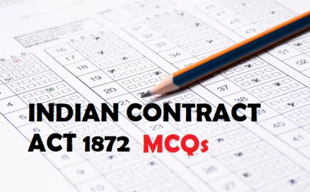 MCQs on the Indian Contract Act, 1872