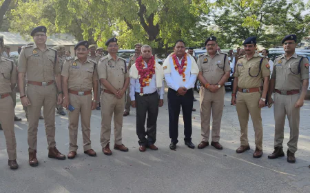 CO कृष्ण मुरारी दोहरे हुए सेवानिवृत्त