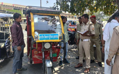 74 वाहनों का चालान कर, किया गया 1,10,500 रुपये का सम्मन शुल्क वसूला