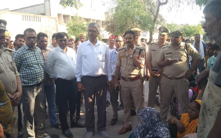 राजमिस्त्री और मजदूर की दीवार में दबकर मौत