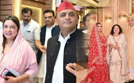 चेयरमैन नाशी खान  की शादी हुई ऑफिसर से अखिलेश यादव ने दिया  आशीर्वाद