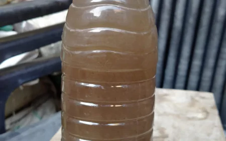 कायमगंज के मोहल्ला जवाहरगंज  में हो रही दूषित पानी की सप्लाई