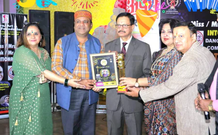 बागपत के विपुल जैन हुए द ग्रेट इंड़ियन अवार्ड 2025 से पुरस्कृत