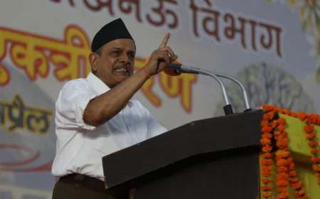 बीते 100 वर्ष से हिन्‍दू समाज को संगठित एवं जागृत कर रहा है संघ : दत्‍तात्रेय जी होसबाले