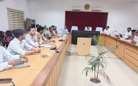 जिला गंगा, पर्यावरण व वृक्षारोपण समिति की मासिक बैठक सम्पन्न