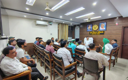 ईशन नदी के जीर्णोद्धार के विषय पर विस्तृत रूप से हुई चर्चा