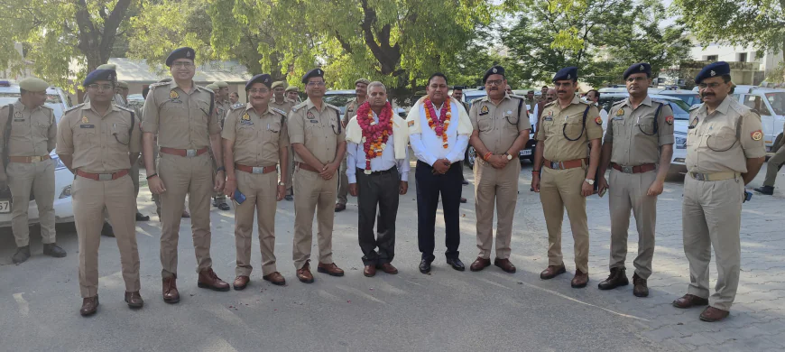 CO कृष्ण मुरारी दोहरे हुए सेवानिवृत्त