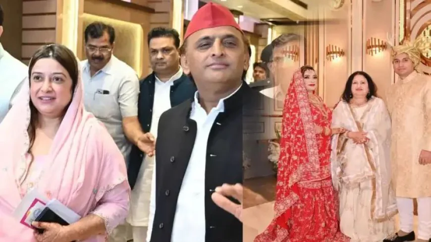 चेयरमैन नाशी खान की शादी हुई ऑफिसर से अखिलेश यादव ने दिया आशीर्वाद