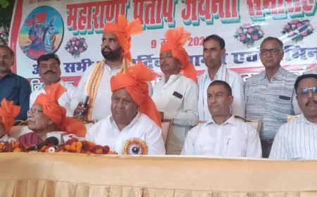 लोक जनशक्ति पार्टी रामविलास ने मनाई महाराणा प्रताप जयंती