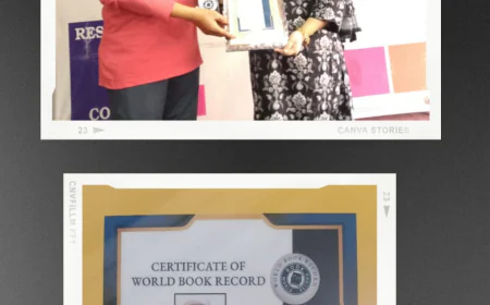 कमांडर अशोक कुमार का नाम "वर्ल्ड बुक रिकॉर्ड" में दर्ज हुआ