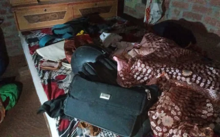 ज़ेबर व नगदी लेकर चोर हुए फरार, घर में सोते रहे परिजन